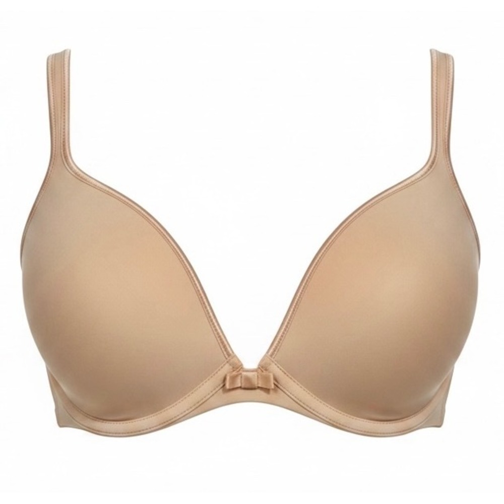 Bali Passion for Comfort Underwire Bra 3383 Tan Nude 38B Seamless T-Shirt Bra